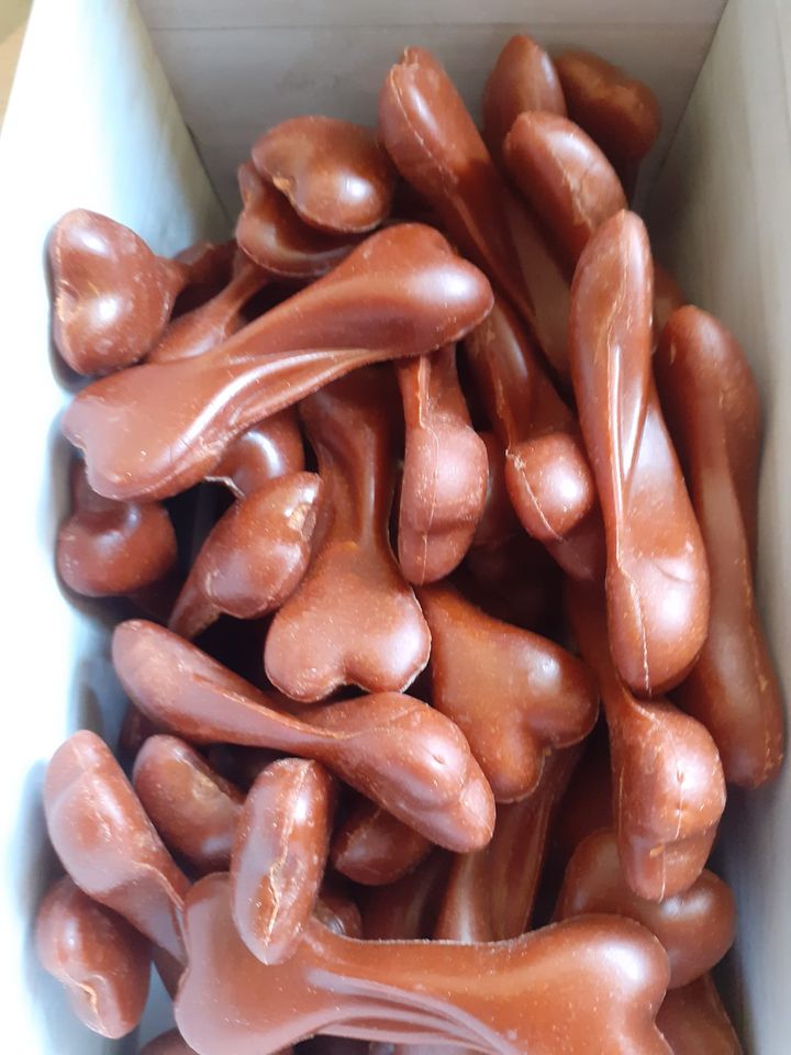 Pumpkin & Carrot Bones 10cm