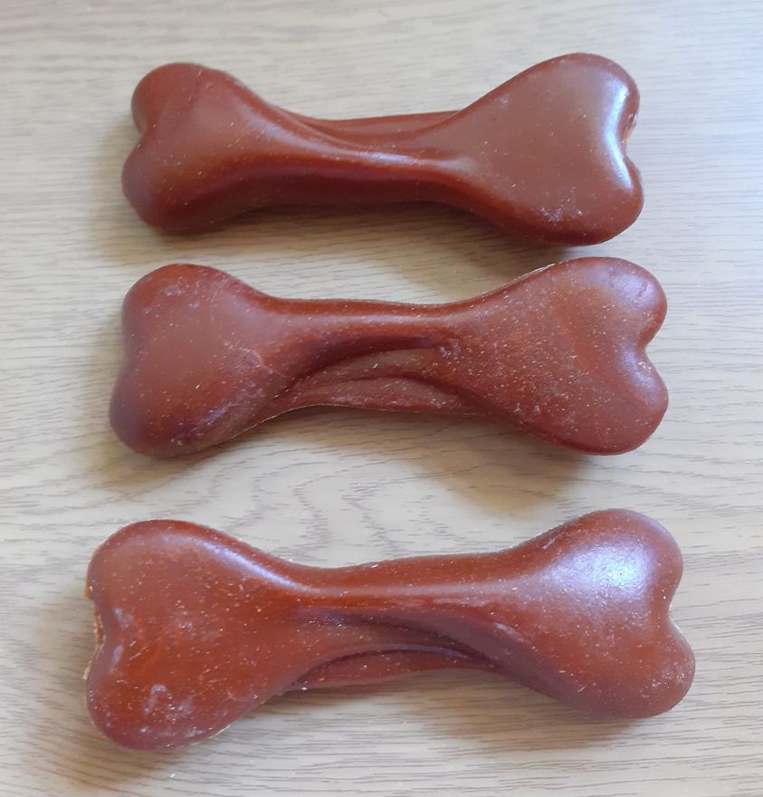 Pumpkin & Carrot Bones 10cm