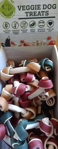 Veggie Knotted Bones Medium - 13cm