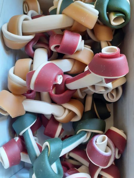 Veggie Knotted Bones Medium - 13cm