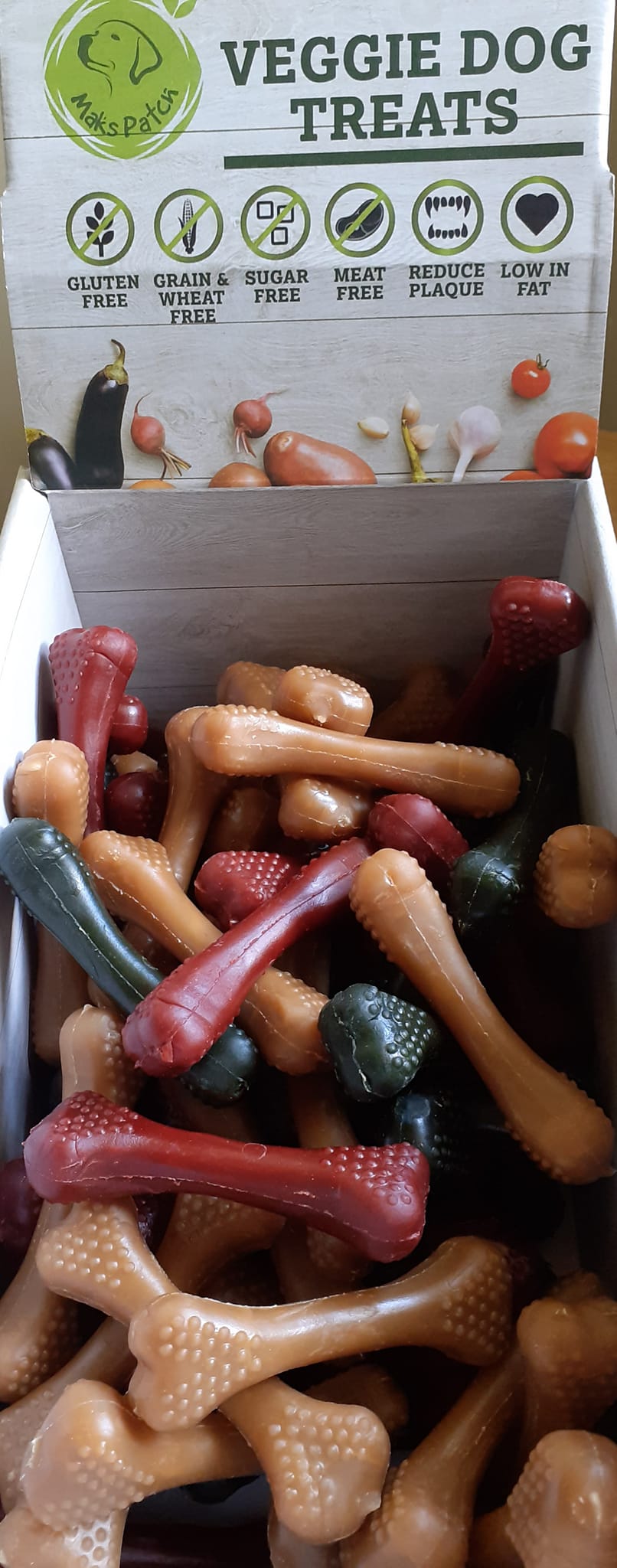 Veggie Nubby Bones 9cm