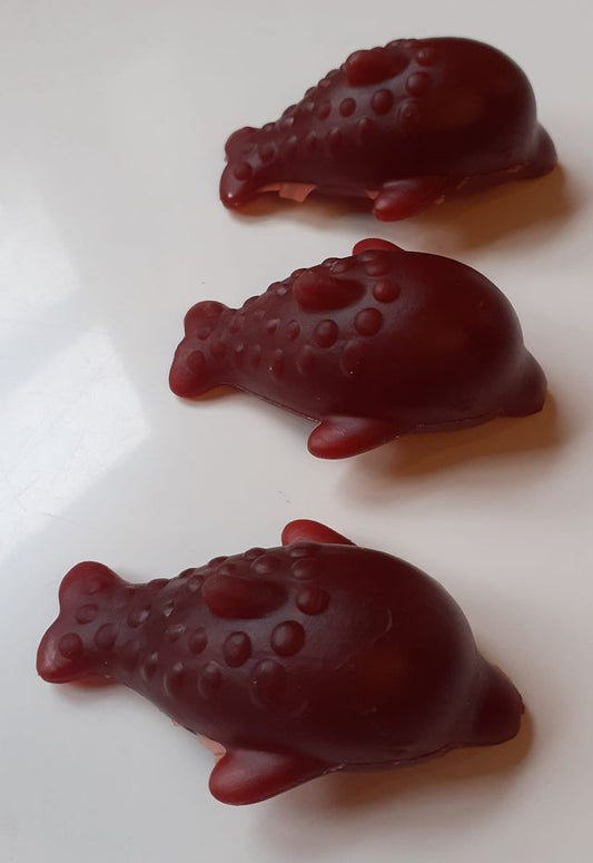 Strawberry & Banana Dolphins 7cm