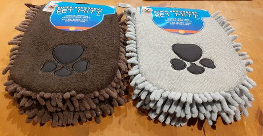 Super Absorbent pet Drying Mitt